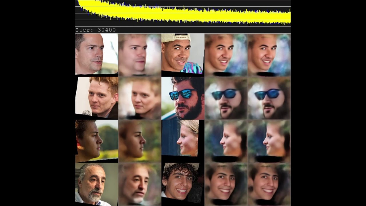 DeepFaceLab Pretrain Timelapse