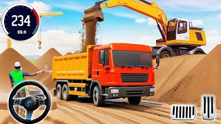 JCB City Road Construction Simulator 3D  - Android Gameplay screenshot 4