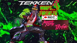 Forgot To Record Ak Vs Panda. Bonus Fight At End Tekken 8 Season 3 Ranked