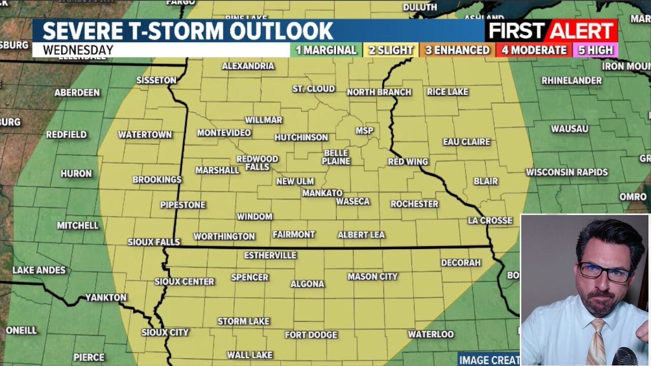 FIRST ALERT DAY WEDNESDAY: Severe storms likely - YouTube