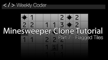How to make a game like Minesweeper in Unity 2019 Part 7 - Flagged Tiles