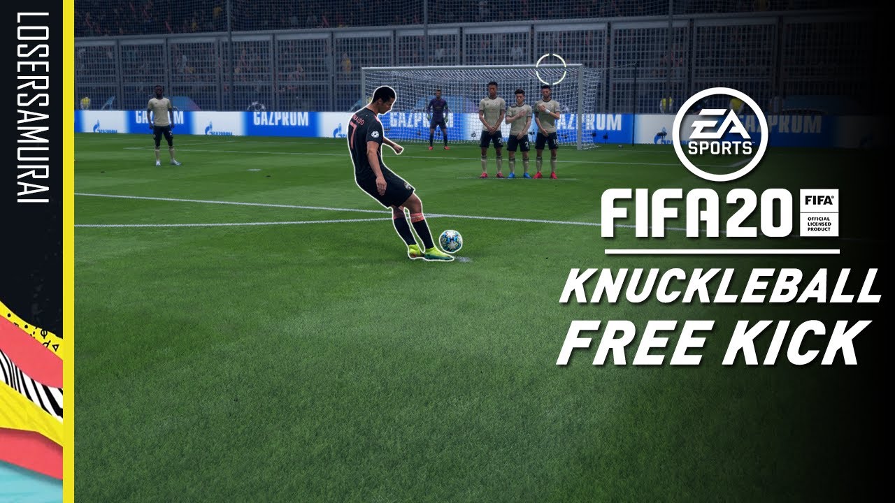 FIFA 20 New Free Kick | Knuckleball Tutorial