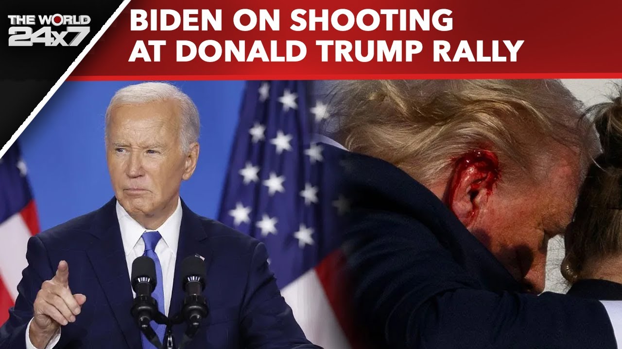 Biden On Trump Shooting | Biden On Shooting At Trump Rally: "No Place ...