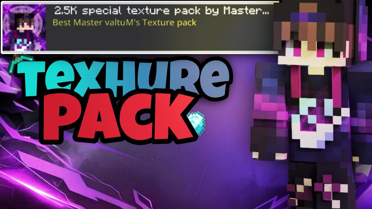 2.5k special texhure pack Master VaultM - YouTube