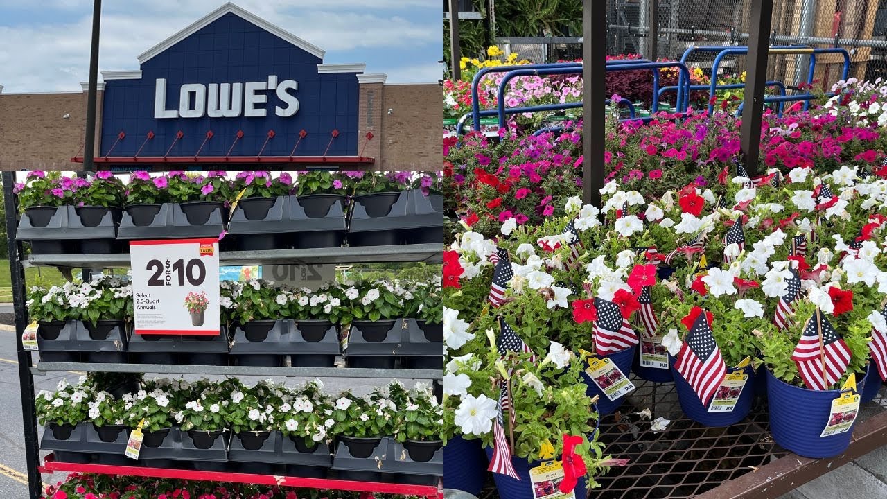 Lowes Garden Center TOUR ! Annuals and Perennials Plants. Shop With Me! June 2022 YouTube