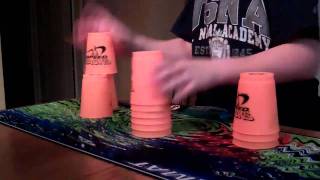 Sport Stacking Cycle: 6.84 Seconds!