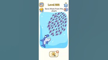 Dop 5 leval 222 | Save them from the shark 😰#shortsfeed #youtubesshorts#shorts #shortvideo # dop5