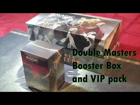 Double Masters Booster Box Opening - YouTube