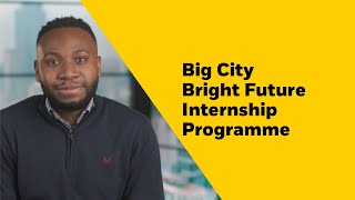 BlackRock's Big City Bright Future Internship Programme | David Anosike