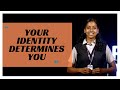 Your identity determines you  speech by angel mary  anita vidyalaya higher secondary school