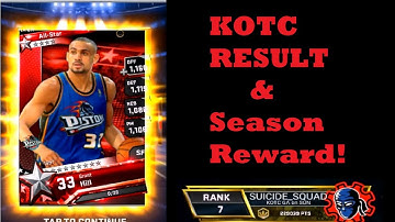 MyNBA2K17 #16 - Top 10 KOTC team & PO Season reward!