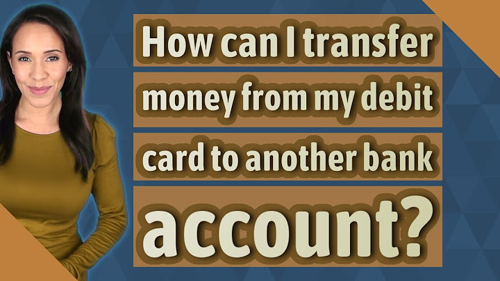 App to transfer money from one debit card to another
