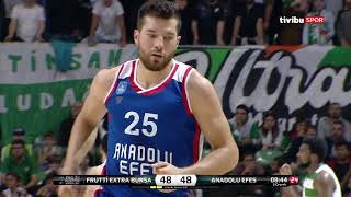 Maç Özetifrutti Extra Bursaspor - Anadolu Efes 5.Hafta Maç Özeti