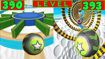 Going Balls Speedrun + Walkthrough | Levels 390-393 Full Gameplay | Android & iOS