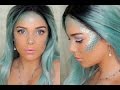 Pretty Mermaid Halloween Makeup | Super Easy!!