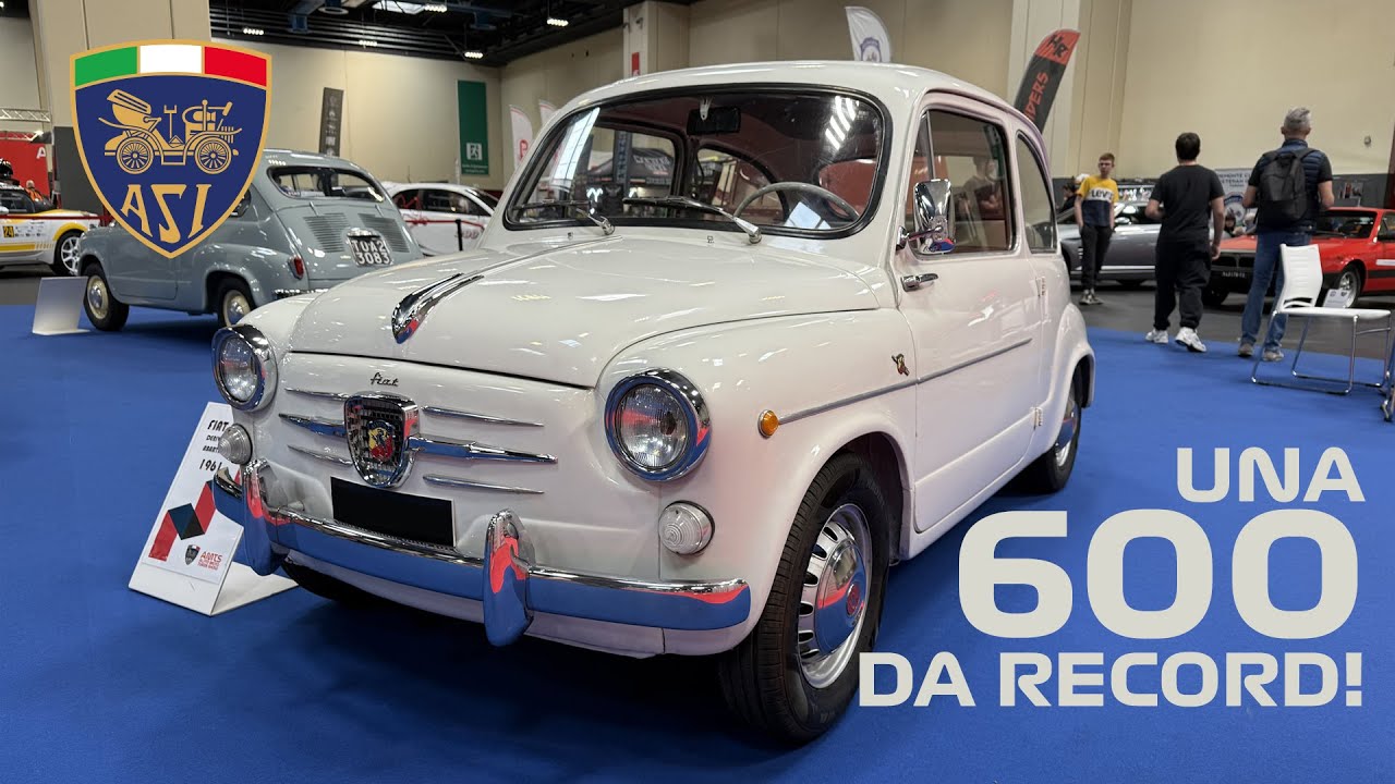 UNA 600 DA RECORD | L'expo anni 60 ad Auto Moto Turin Show