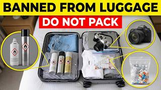 TSA's New Checked Luggage Ban List Is Catching Everyone Off Guard