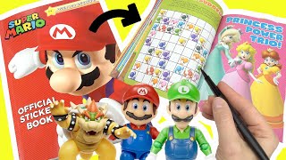 The Super Mario Bros Movie Coloring Activity Book with Luigi, Peach, Toad, and Bowser