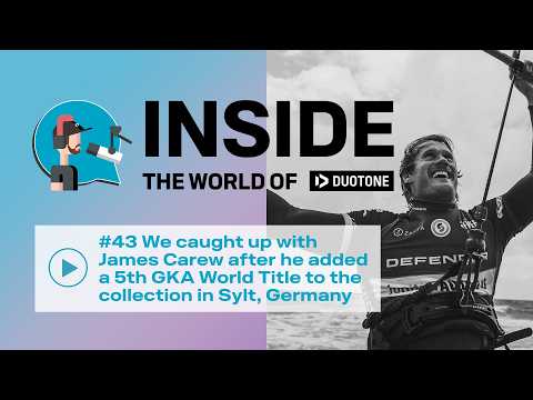 Inside the world of Duotone - James Carew just added a 5th World Title to the collection in Sylt.