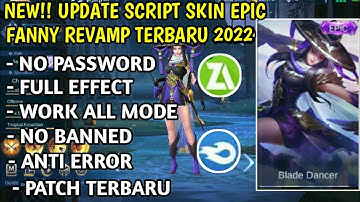 SCRIPT SKIN EPIC FANNY SKYLARK FULL EFFECT NO PASSWORD - MOBILE LEGENDS