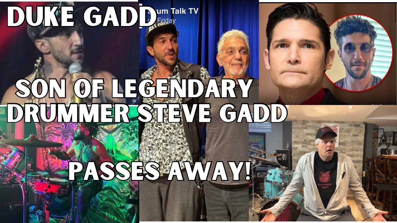 Дюк Гэдд, сын легендарного барабанщика Стива Гэдда, умер 12 февраля 2025 года от передозировки фе...