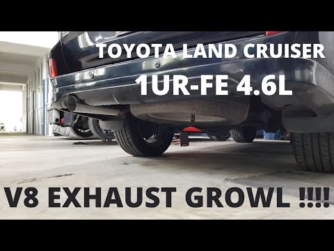 TOYOTA LANDCRUISER | 1UR-FE 4.6L | V8 EXHAUST GROWL !!!!!