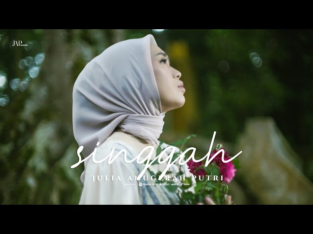 SINGGAH - Julia Anugerah Putri ( Official Music Video ) class=