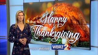 WBRZ Thanksgiving Station ID 2019