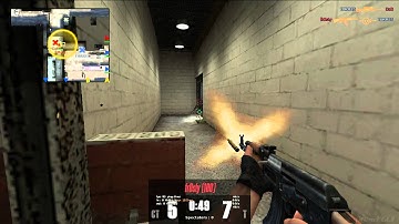 CS:S 1k + 1v2 clutch (Last round)