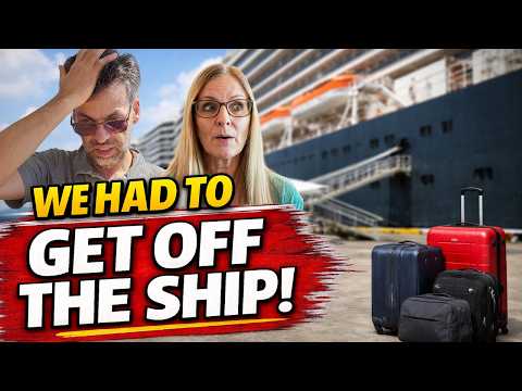 Our EMERGENCY Disembarkation After ONLY 48 Hours On This Cruise - Here's What Happened