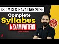 SSC MTS & HAVALDAR EXAM 2025 | SSC SYLLBUS  & EXAM PATTERN | BY ANKUSH SIR