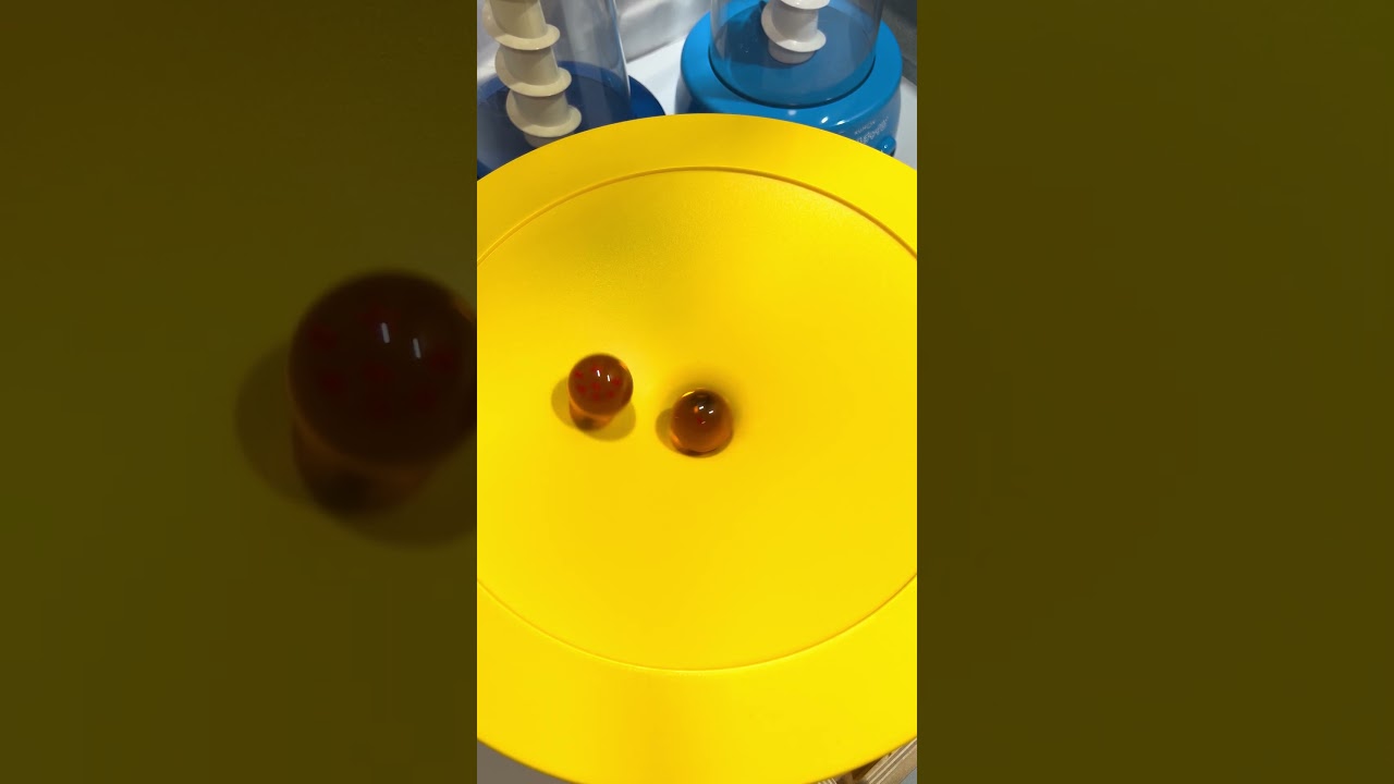 Pure ASMR 🟡🌀 Slow Motion Drop② #marblerun #asmr