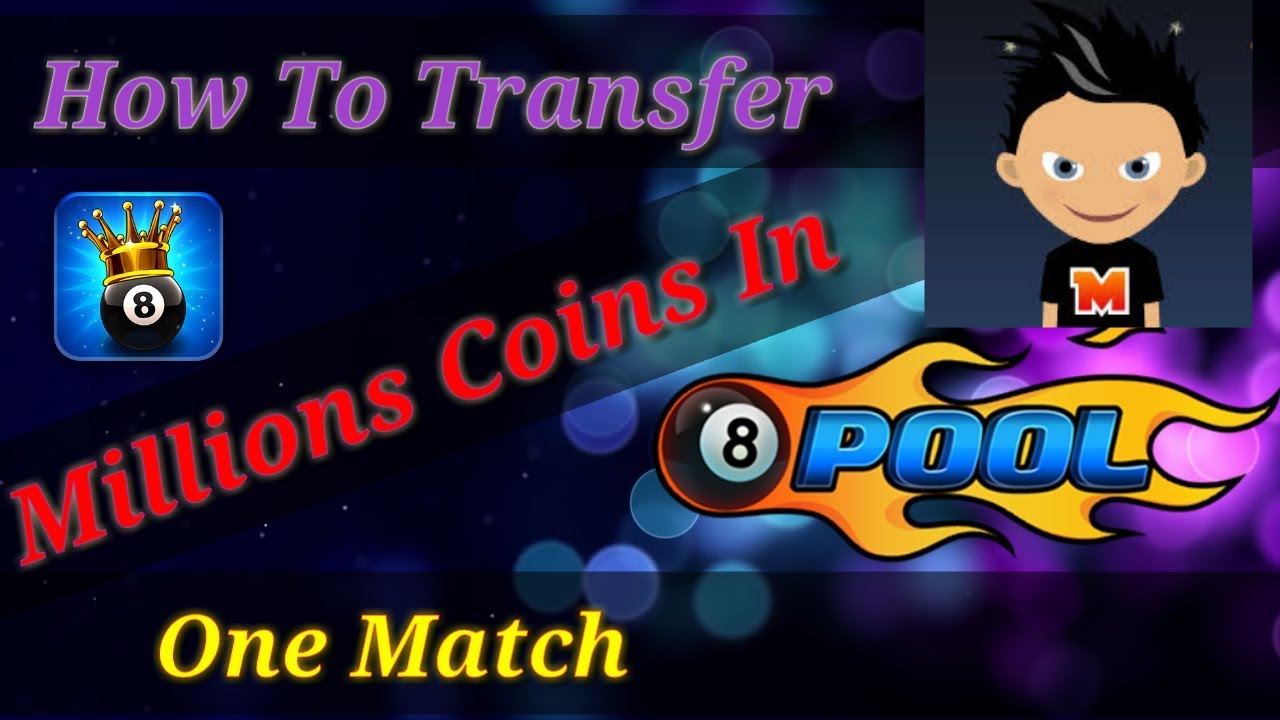 How to transfer coins in 8 ball pool with phone - 