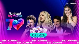 Eurovision 2026 My Top 5 Big 4 Austria