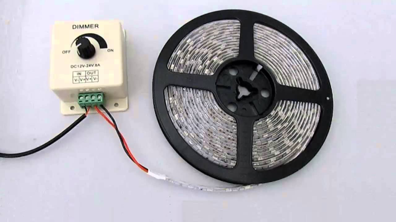 Superbright Full Spectrum White 5054SMD 6000K Flexible LED Light Strip 16ft Reel Kit