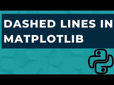 Create Dashed Lines in Matplotlib