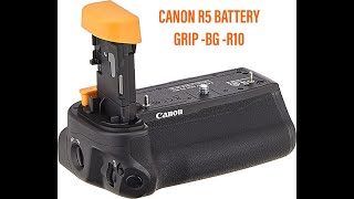 CANON R5 BATTERY GRIP- BG-R10