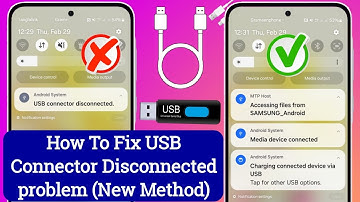 How to Fix Samsung USB Connector Connected Disconnected Problem (2025) New Process