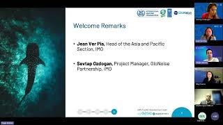 Global Webinar on the IMO Underwater Radiated Noise Toolkit