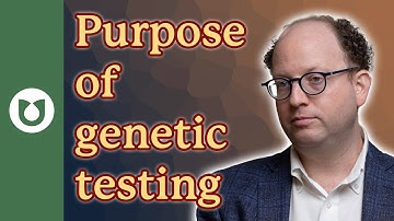 What is the purpose of genetic testing in AML? #AML