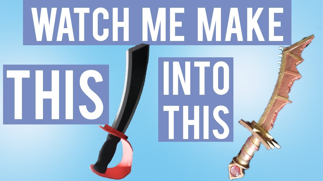 Halloween Sword Into Cosplay Dagger