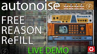 Autonoise/AutoOrkester (Reason Sound Design Tool) Live Performance