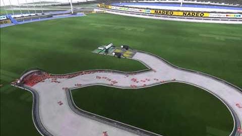 Trackmania Genetic Algorithm Test #1