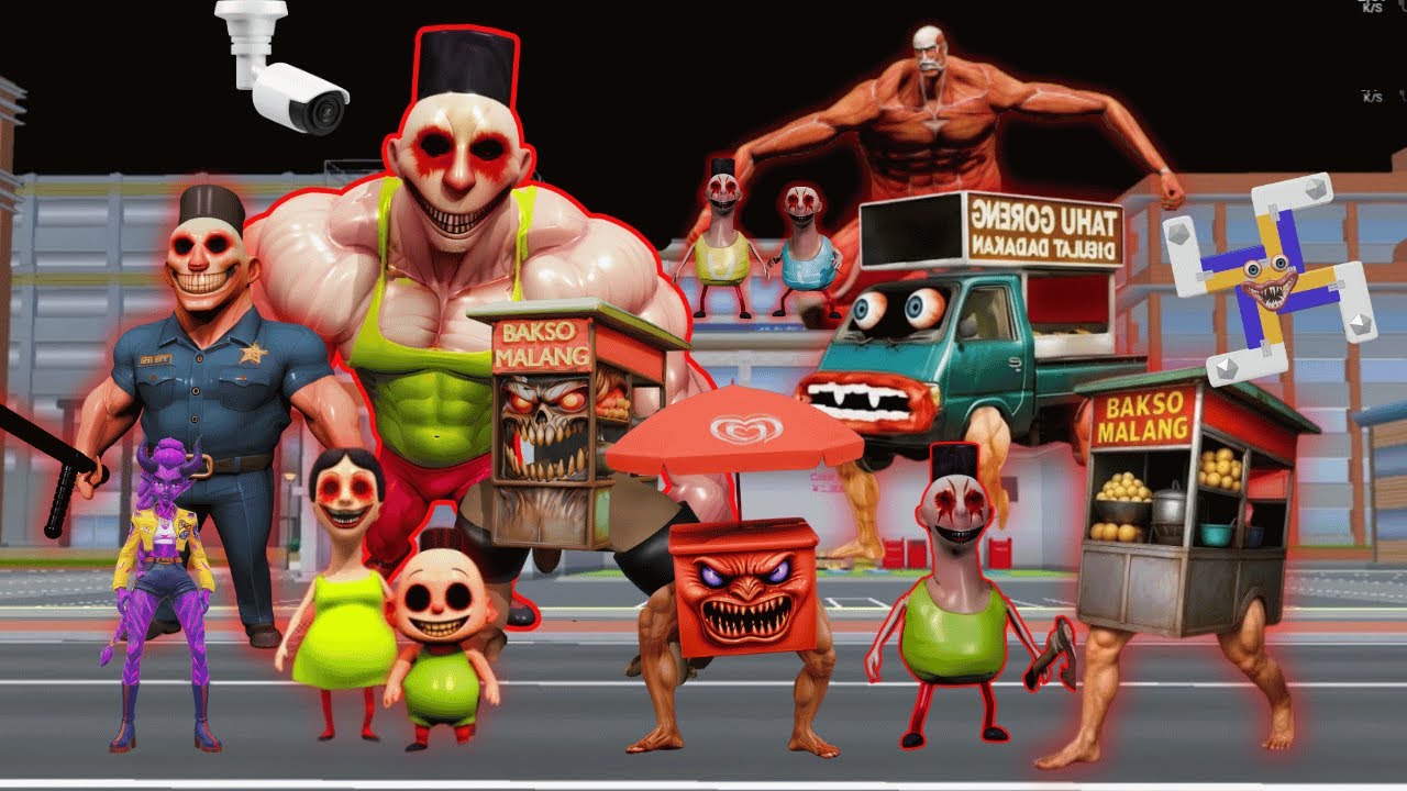 Yuta Mio Panik Pasukan ANOMALI  RUMI & All MOSTER Serang Kota Sakura 😫😫 | SAKURA SCHOOL SIMULATOR