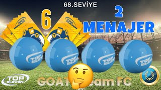 2 Menajer ⚔️ Kura Çilginliğina Karşi ⚽️ 68.Seviye Goats Team Fc