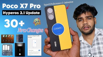 POCO X7 Pro Hyperos 2.1 Update Review🚀 Circle to Search, Animation & Customisation Features is Crazy
