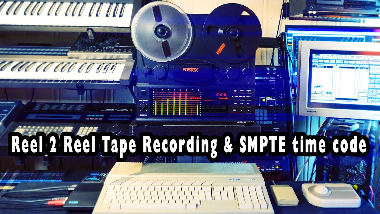 TASCAM MTS-30 - MIDI tape synchronizer - demo - YouTube