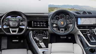 Audi Q8 VS Porsche Cayenne Coupe - INTETIOR