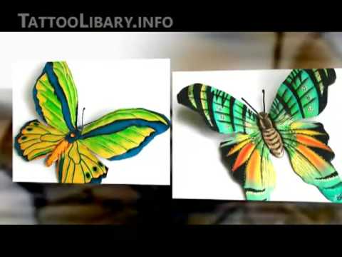 color butterfly tattoo designs design gallery youtube color butterfly tattoo designs design gallery youtube