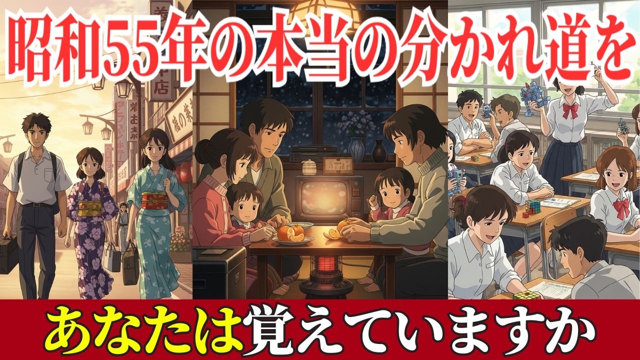 【1980年から1989年】あなたの人生を決めた本当の瞬間を思い出せますか 今すぐ確かめてください【昭和後期】【バブル前夜】【懐かしい記憶】